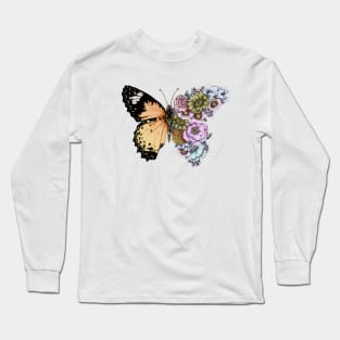 Butterfly in Bloom Long Sleeve T-Shirt